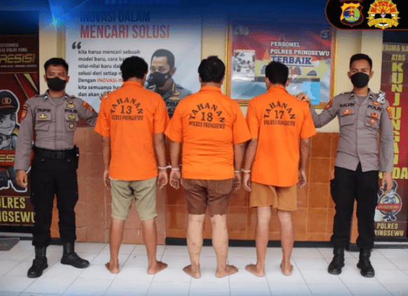 3 Pelaku Penyalahguna Narkotika Ditangkap di Pringsewu