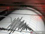 Gempa dengan magnitudo 5,3 terjadi di barat daya Tanggamus