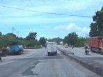 Jalan bergelombang sukarno-hatta Bandar Lampung