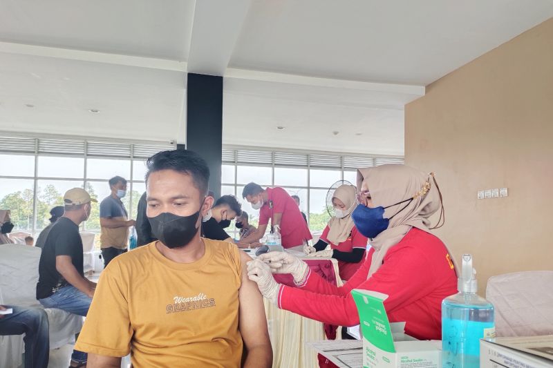 Gerai vaksinasi rest area JTTS Lampung mulai beroperasi