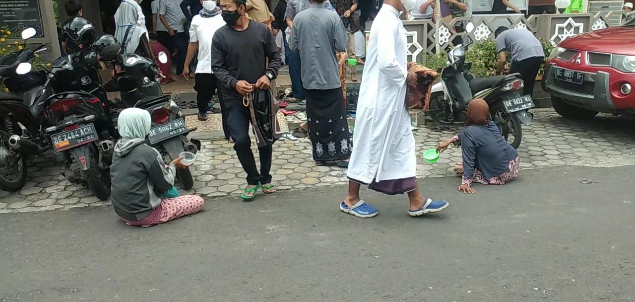 Gepeng mulai berkeliaran di Bandar Lampung jelang Ramadhan