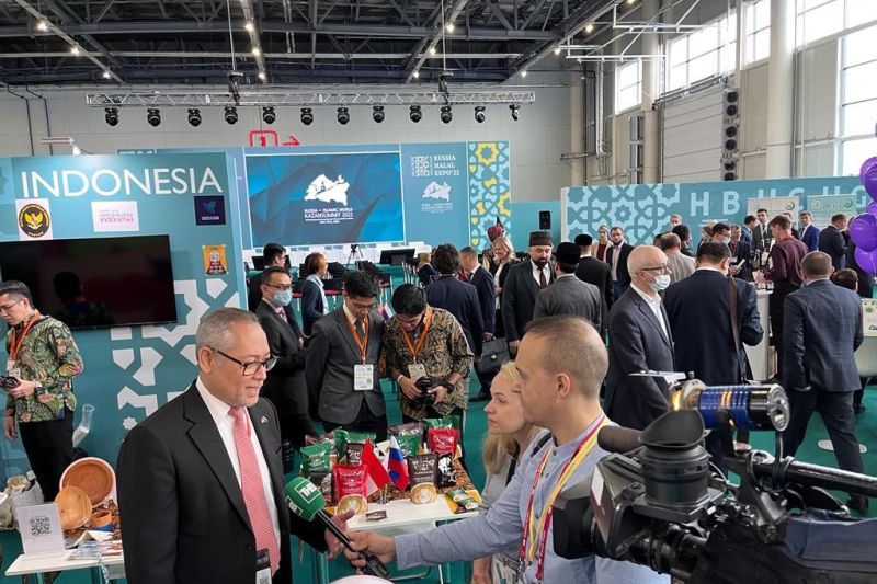 15 UMKM Indonesia berpartisipasi Russia Halal Expo 2022