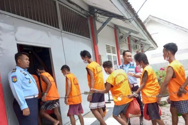 Rutan Bandarlampung pindahkan 50 napi ke Lapas Narkotika