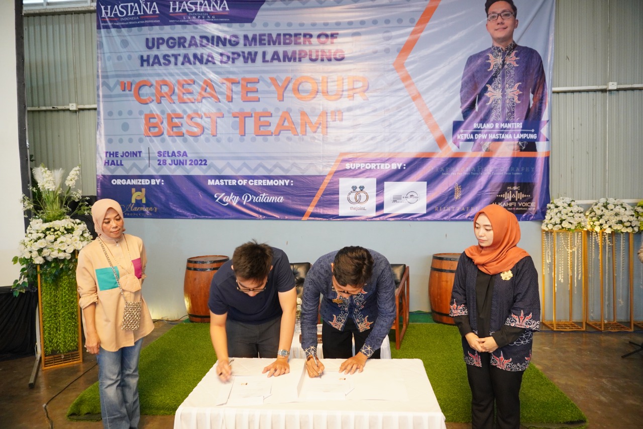 DPW HASTANA Lampung Gelar Pelatihan Crew Wedding Organizer