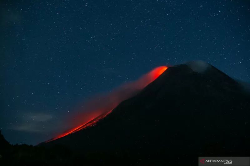 Gunung Merapi luncurkan 43 kali guguran lava selama sepekan