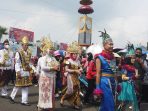 Ribuan Warga BandarLampung Antusias Ikuti Parade Budaya Nusantara
