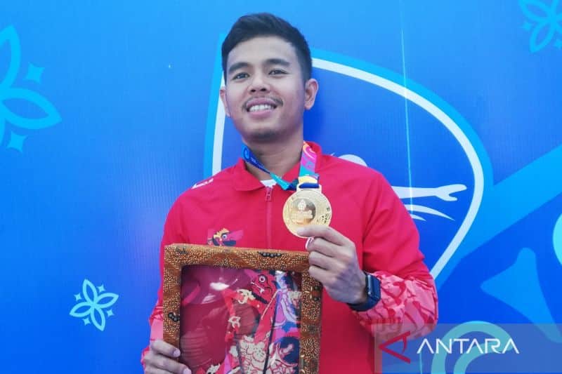 Keren..Zaki Zulkarnain Sapu Bersih Emas di ASEAN Para Games 2022