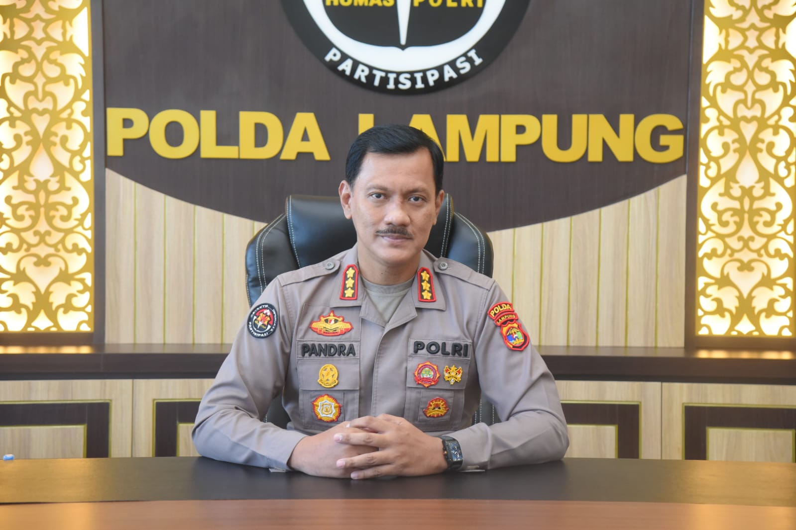 Kabid Humas Polda Lampung, Kombes Zahwani Pandra