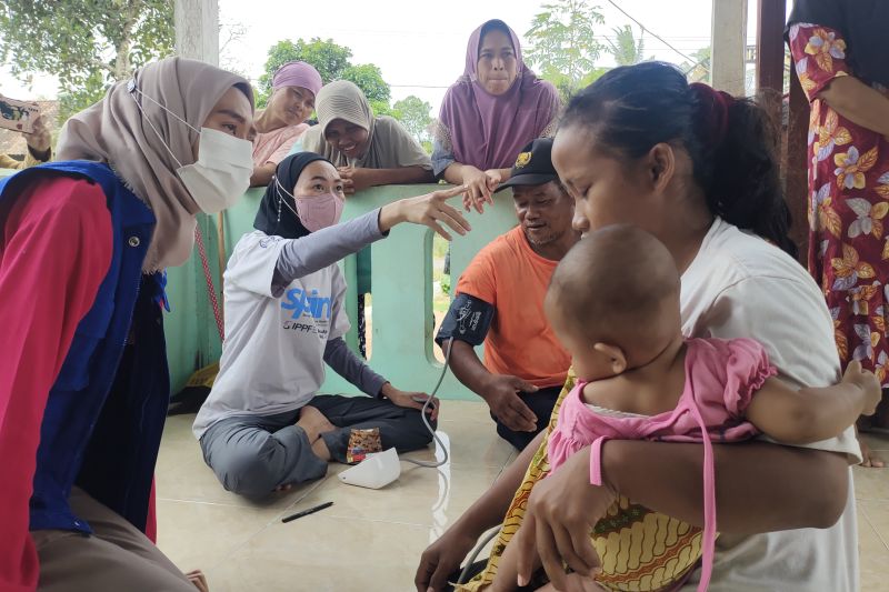 Korban Banjir di Lampung Selatan Mulai Kembali Ke Rumah