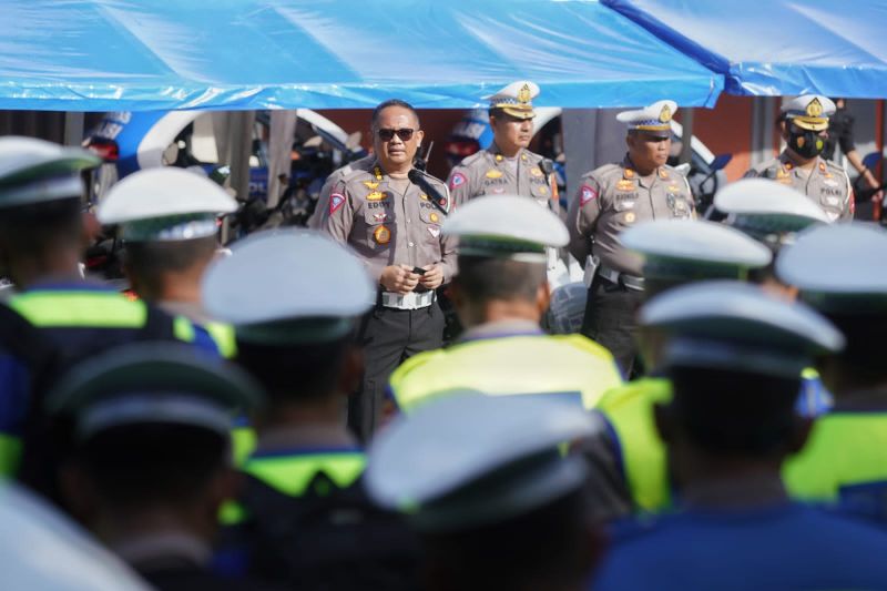 Polri Gelar Gladi Pengamanan KTT G20 di Nusa Dua Bali