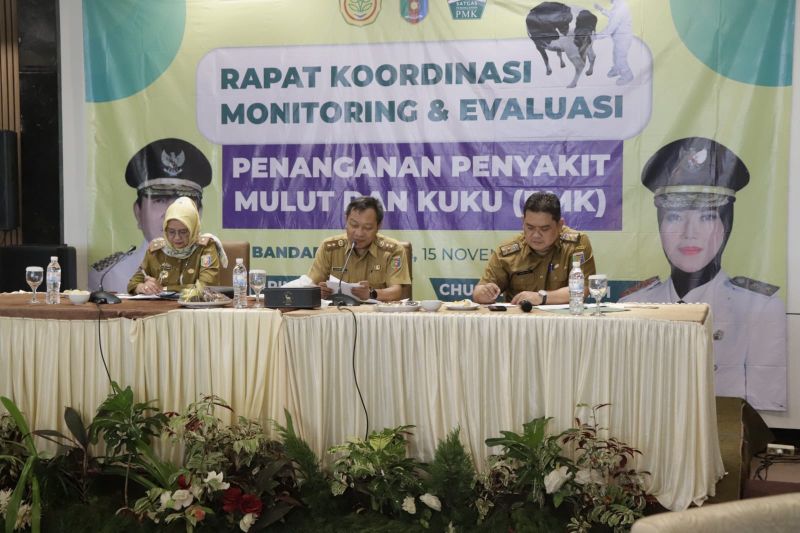 Pemprov Lampung Akan Lakukan Percepatan Vaksinasi Ternak