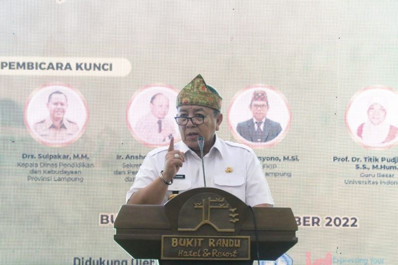 Gubernur Lampung Arinal Djunaidi, mengajak semua pihak untuk bekerjasama menjaga stabilitas ekonomi. Jumat (10/3/2023)