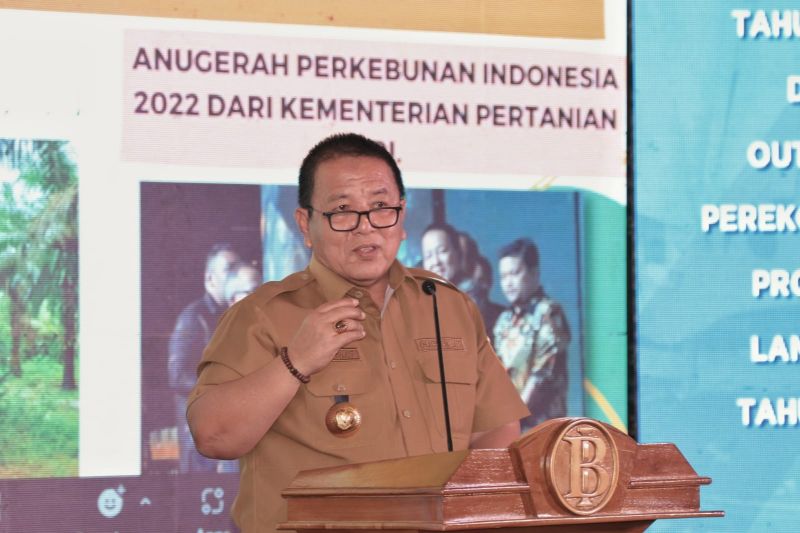Gubernur Lampung Arinal Djunaidi akan berakhir masa jabatannya pada Desember 2023