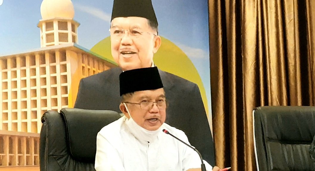 Ketua DMI Jusuf Kalla Ingatkan Kampanye Jangan di Masjid!