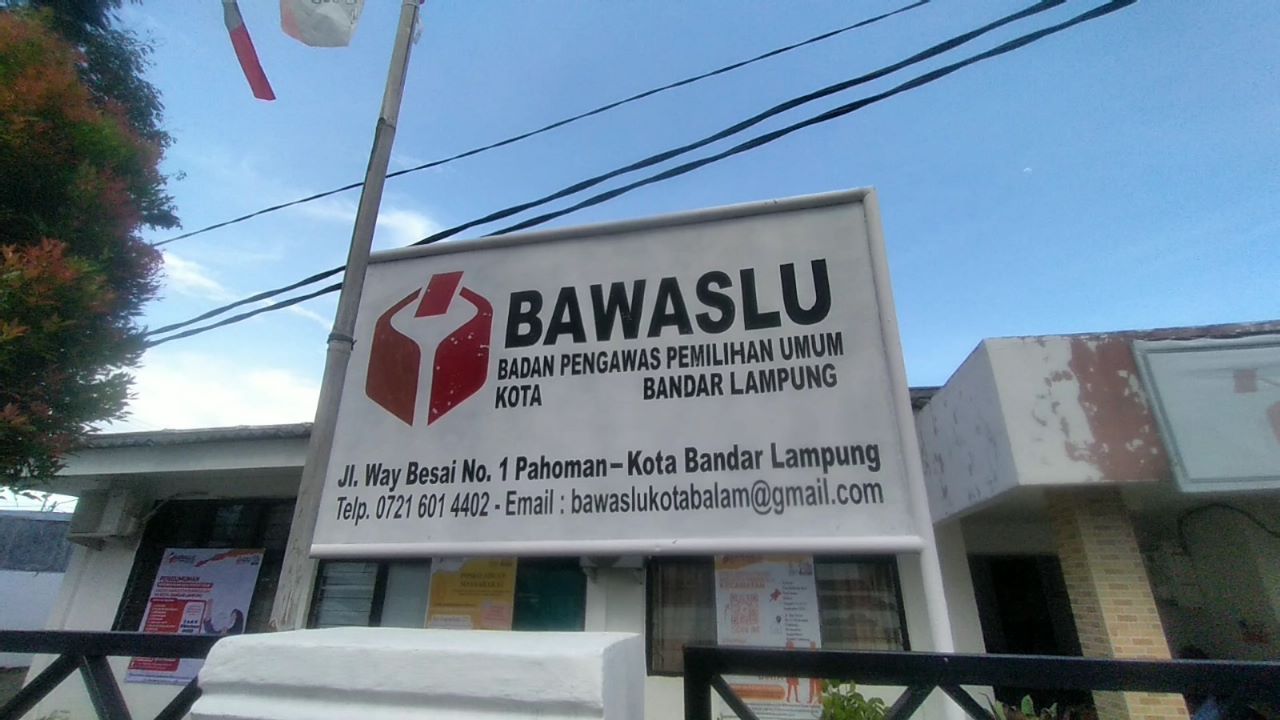 Bawaslu Kota Bandar Lampung (Foto : istimewa)