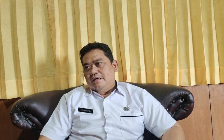 Sekretaris Dinas Peternakan dan Kesehatan Hewan Provinsi Lampung Anwar Fuadi