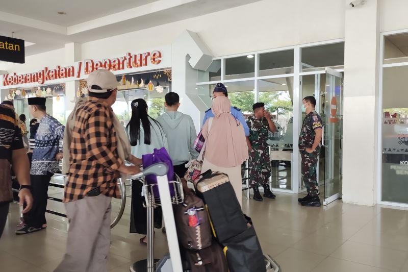 Bandara Radin Inten II Lampung Mulai Didatangi Pemudik