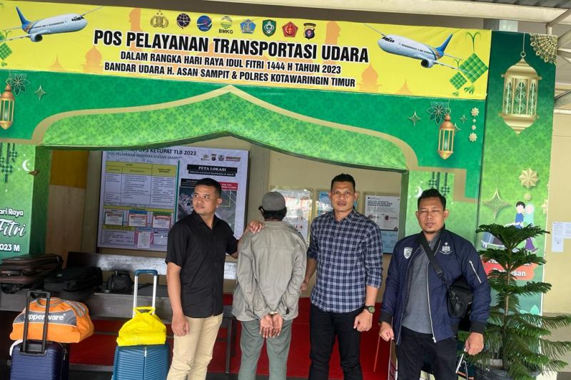 Tim Unit Tipikor Satreskrim Polres Lampung Timur, Polda Lampung bsaat menangkap seorang buronan kasus tindak pidana korupsi dana desa di Kotawaringin Timur, Kalimantan Tengah,