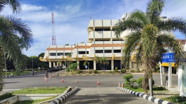 Kantor Pemerintah Provinsi Lampung lokasi pelantikan pj bupati Senin (22/5/2023)
