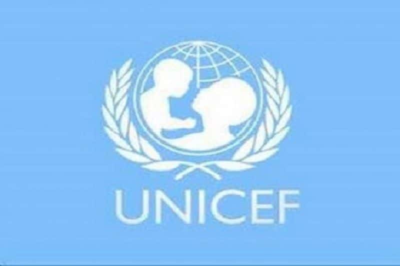 Logo UNICEF.
