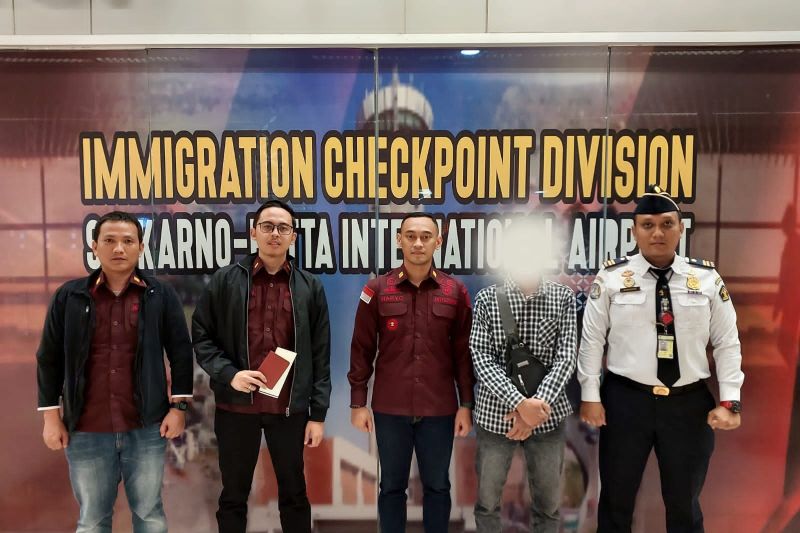 Terlibat Kasus Perjudian, WNA Malaysia di Deportasi Pihak Imigrasi