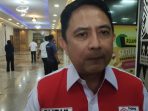 Kepala Dinas Pengelolaan Sumber Daya Air (PSDA) Provinsi Lampung Budhi Darmawan saat memberi keterangan.