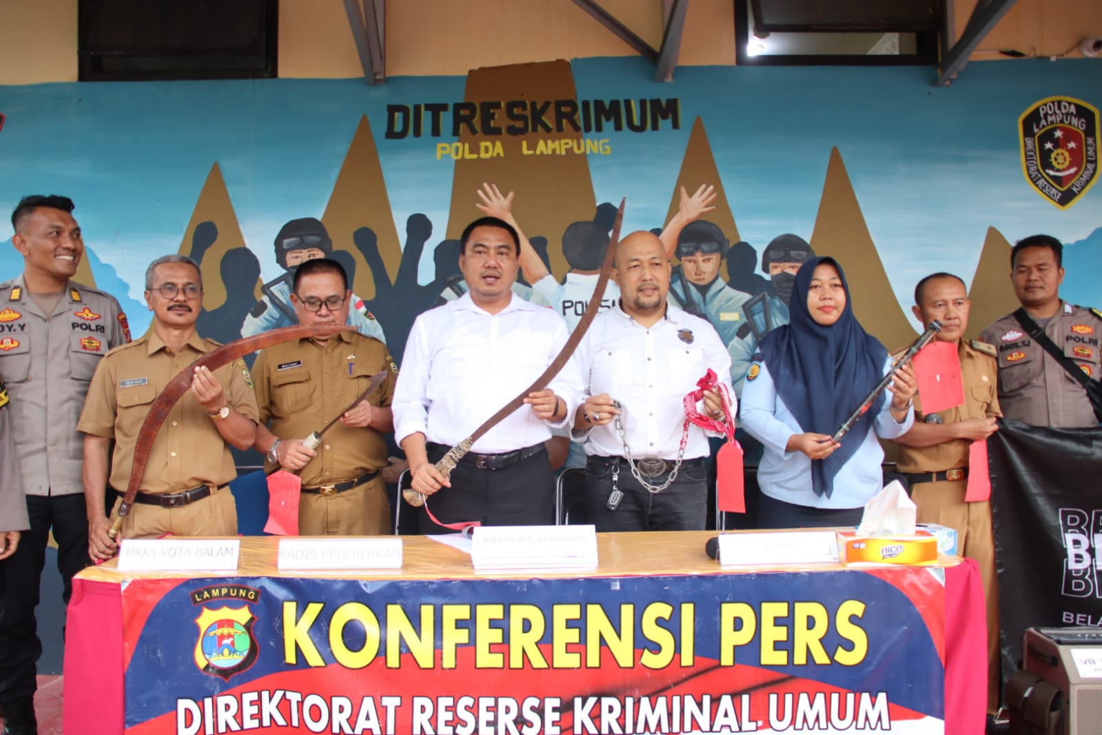 Resahkan masyarakat, Subdit III Jatanras Ditreskrimum Polda Lampung kembali menangkap kelompok geng motor di wilayah Bandar Lampung.