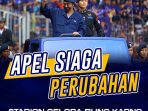 200 ribu kader Partai NasDem bakal menghadiri Apel Siaga Perubahan (ASP) di Stadion Utama Gelora Bung Karno (SUGBK), Jakarta Pusat