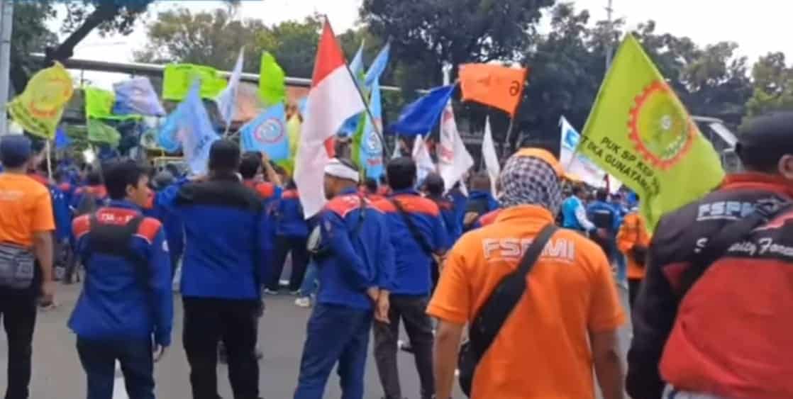 Ini 6 Tuntutan Buruh Dalam Demo Akbar Di Jakarta Hari Ini