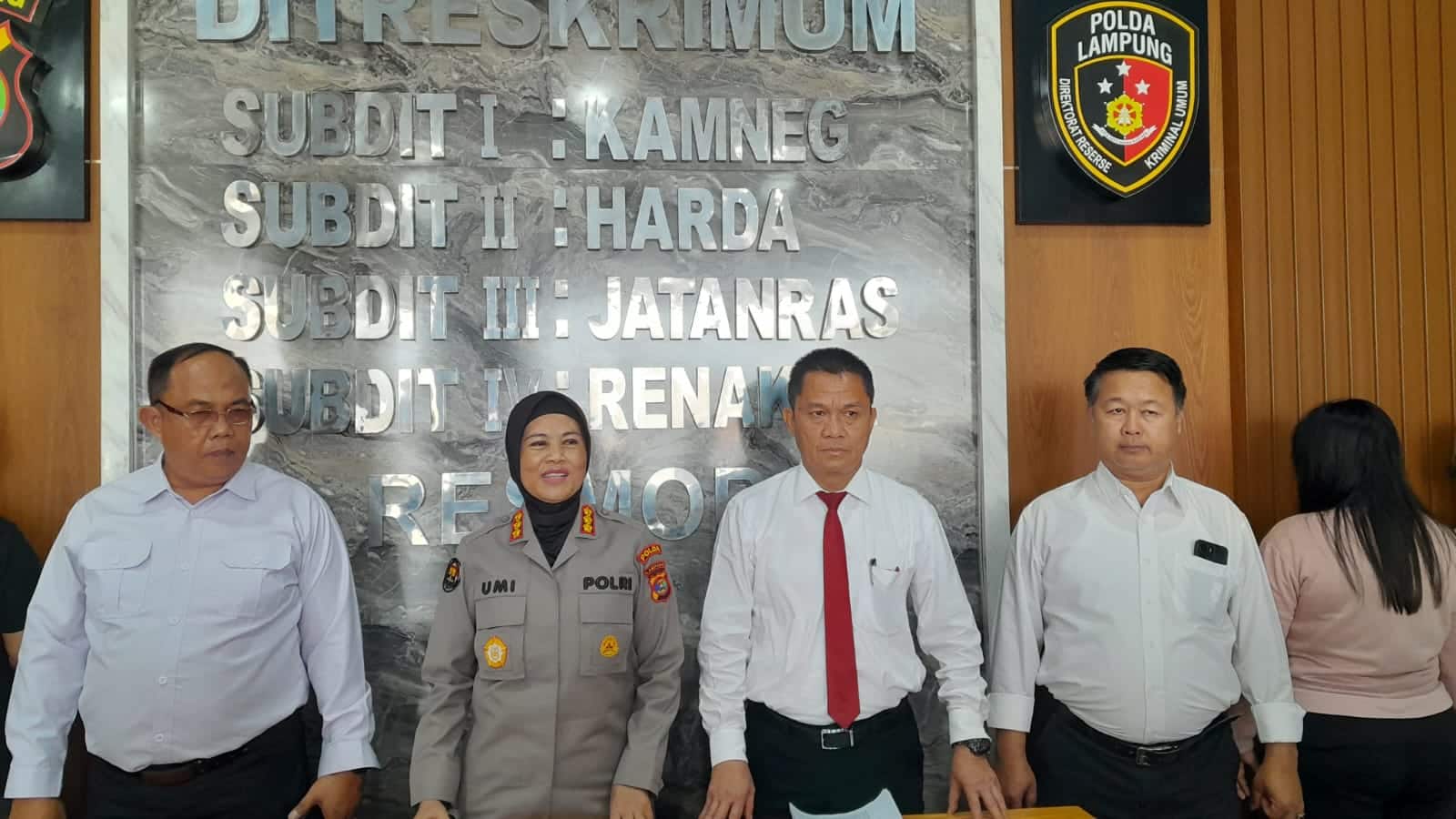 Dinyatakan Lengkap, 4 Tersangka Kasus TPPO Dilimpahkan Ke Kejati Lampung