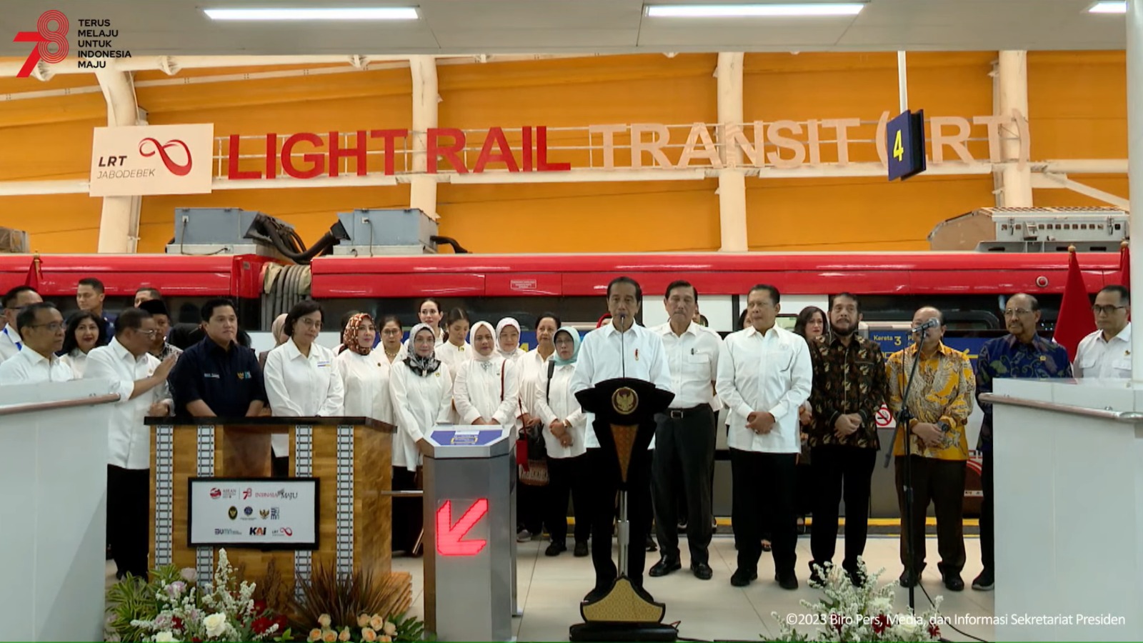 Presiden Jokowi Resmikan LRT Jabodebek, Cek Besaran Tarifnya !