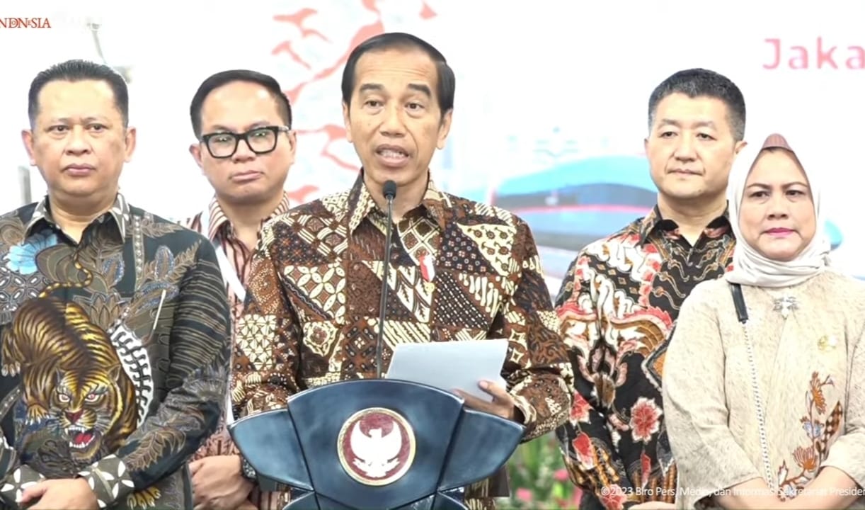 Jokowi Resmikan Kereta Cepat Pertama Di Indonesia Dan Asia Tenggara
