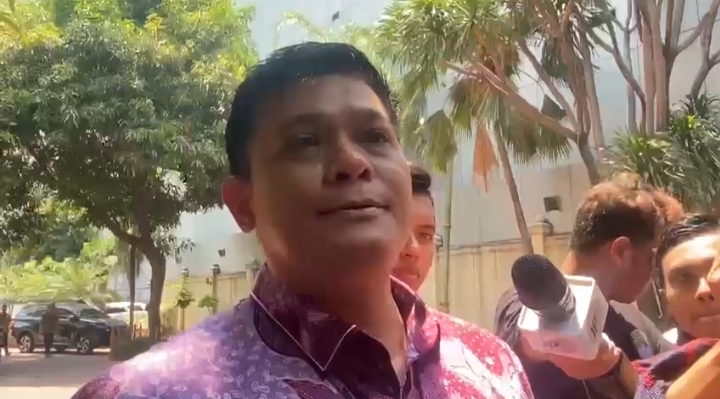 Dirreskrimsus Polda Metro Jaya, Kombes Pol Ade Safri Simanjuntak saat diwawancarai di Mapolda Metro Jaya (Ilham)