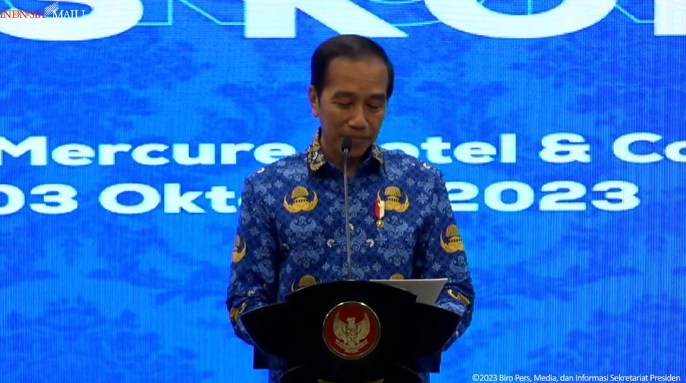 Jokowi di Rakernas KORPRI: Jika Belanjanya Barang Impor Bodoh Sekali!