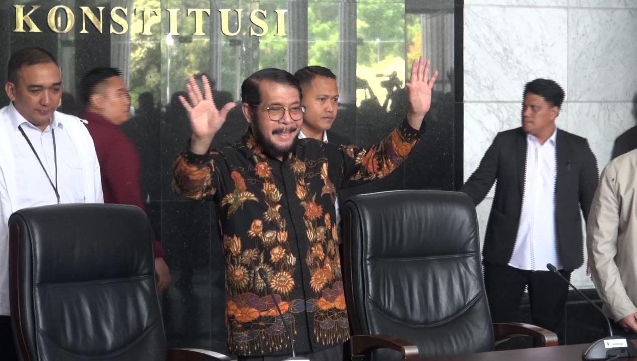 Rapat Pleno Pemilihan Ketua Pengganti Anwar Usman