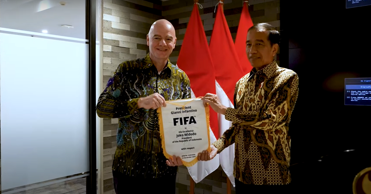 Peresmian Kantor FIFA di Jakarta