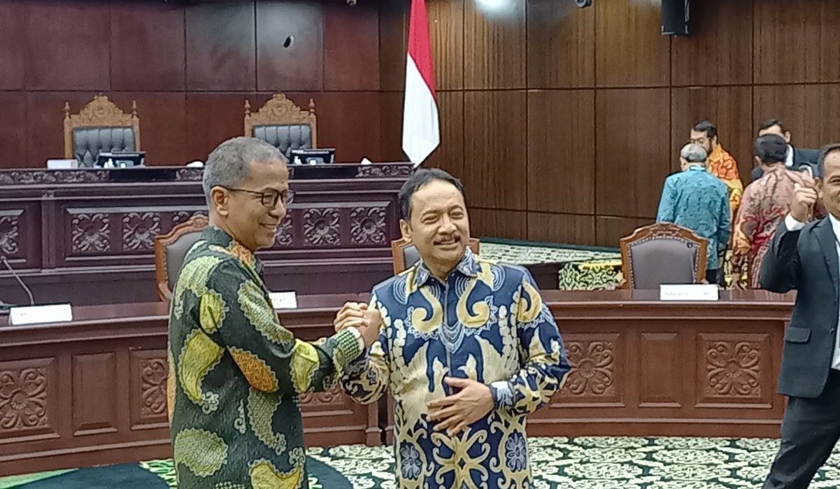 Suhartoyo dan Saldi Isra mengaku Dwitunggal Ketua MK