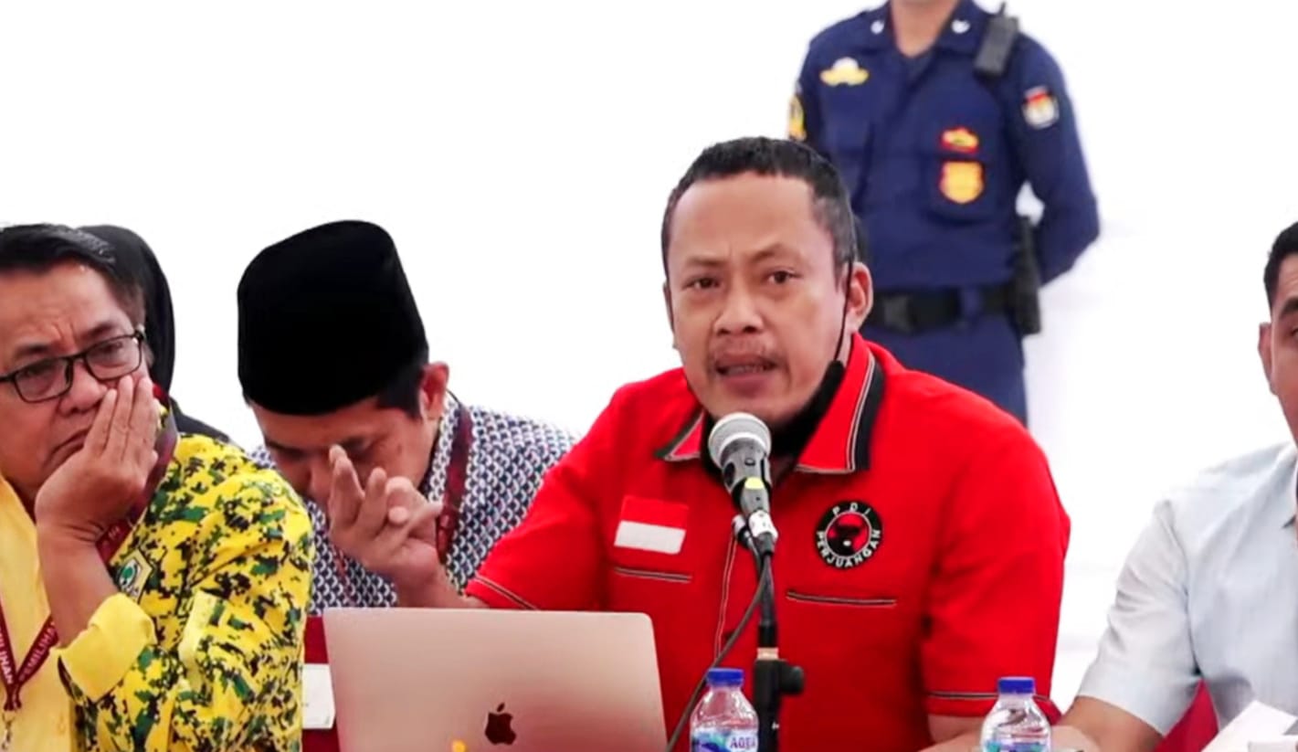 Rapat Pleno Terbuka Rekapitulasi Nasional Ke-2 Dibuka, Saksi PDIP Minta KPU Tutup Sirekap