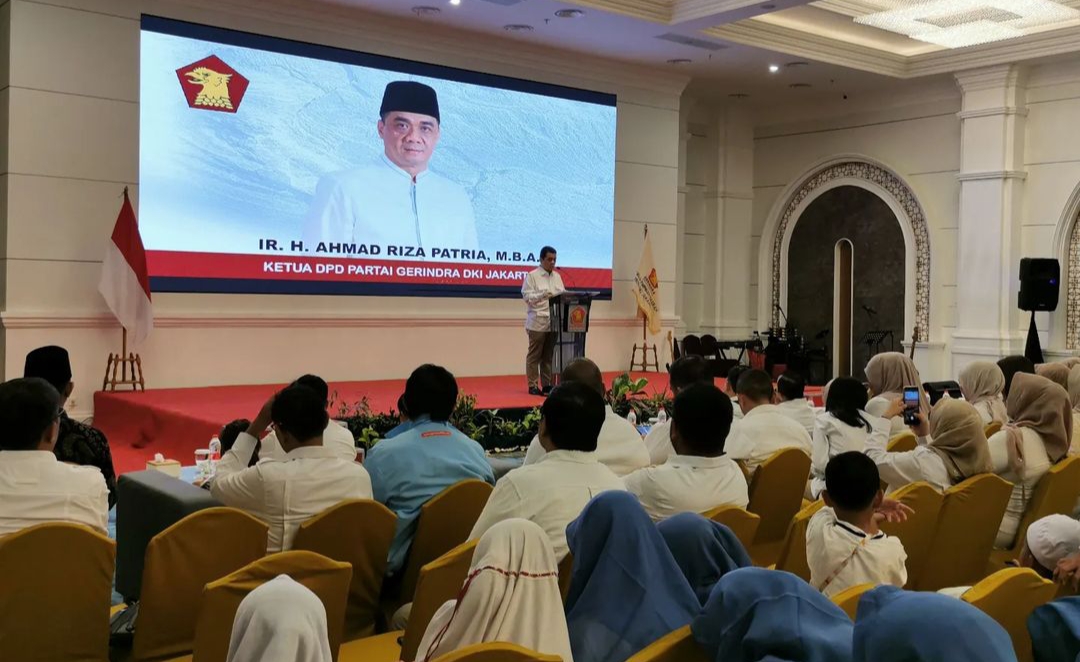 Ketua DPD Gerindra Jakarta, Ahmad Riza Patria
