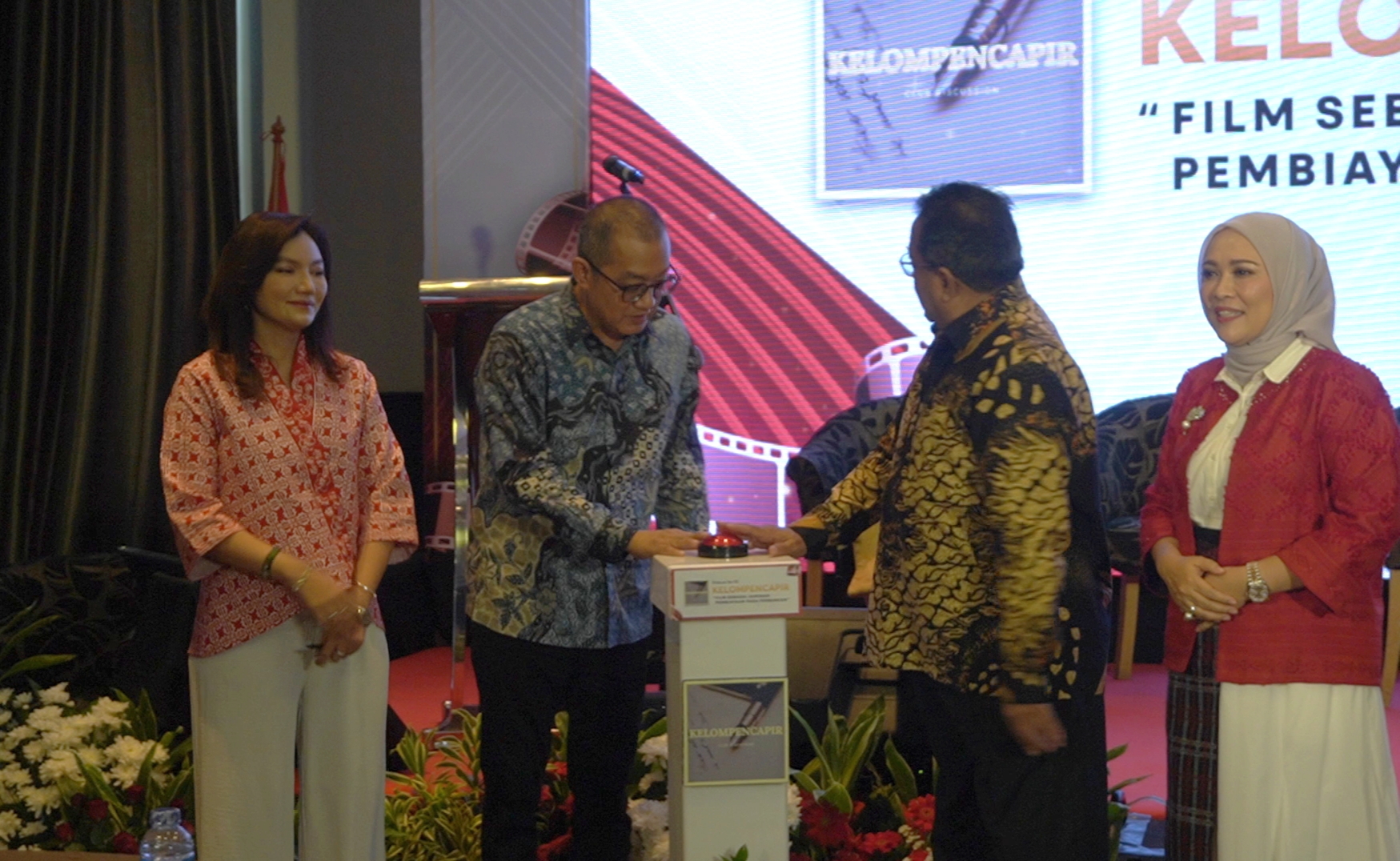 Pembukaan acara diskusi kelompok Notaris Kelompencapir di Hotel Kuningan, Jakarta Selatan, pada Kamis (22/08/2024).